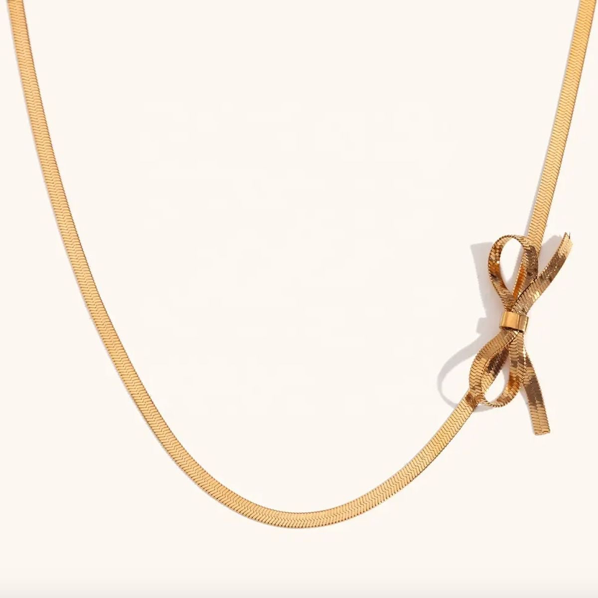 Bow Choker Necklace