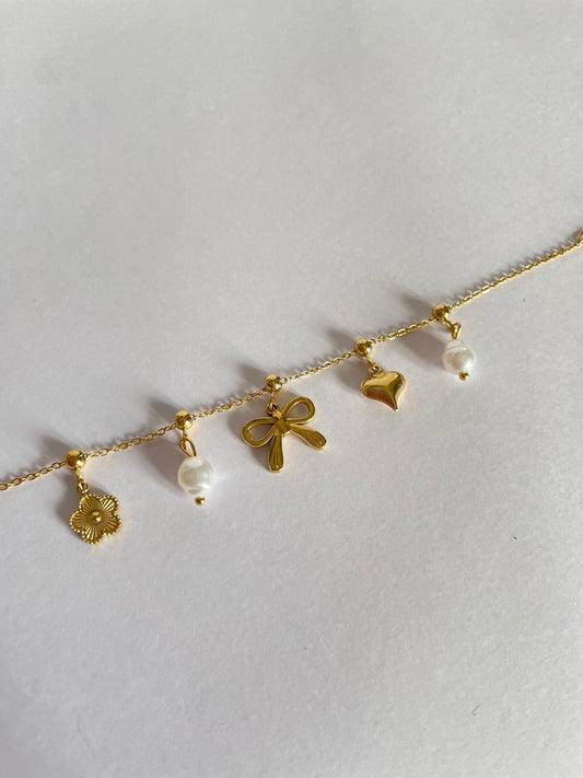 Bow Charn Bracelet