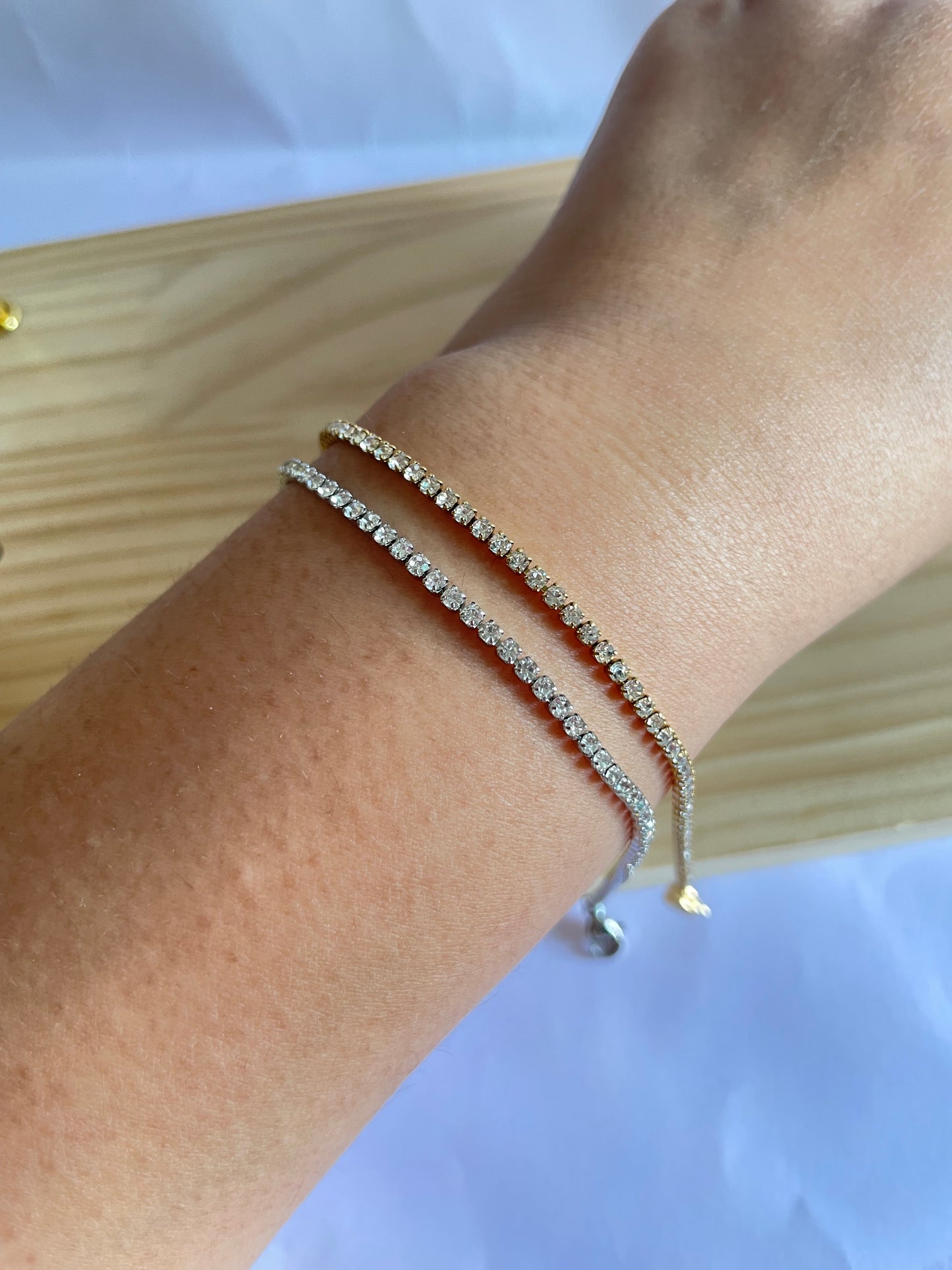 Mally Tennis Bracelet - Thin