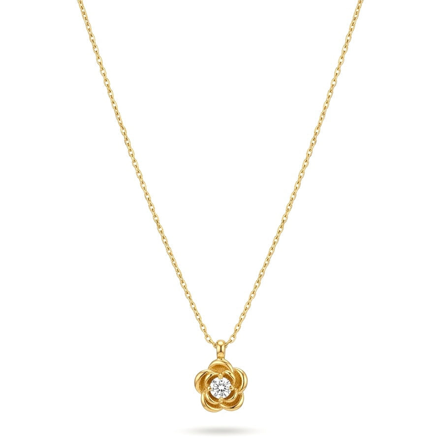 Gold Sparkle Necklace