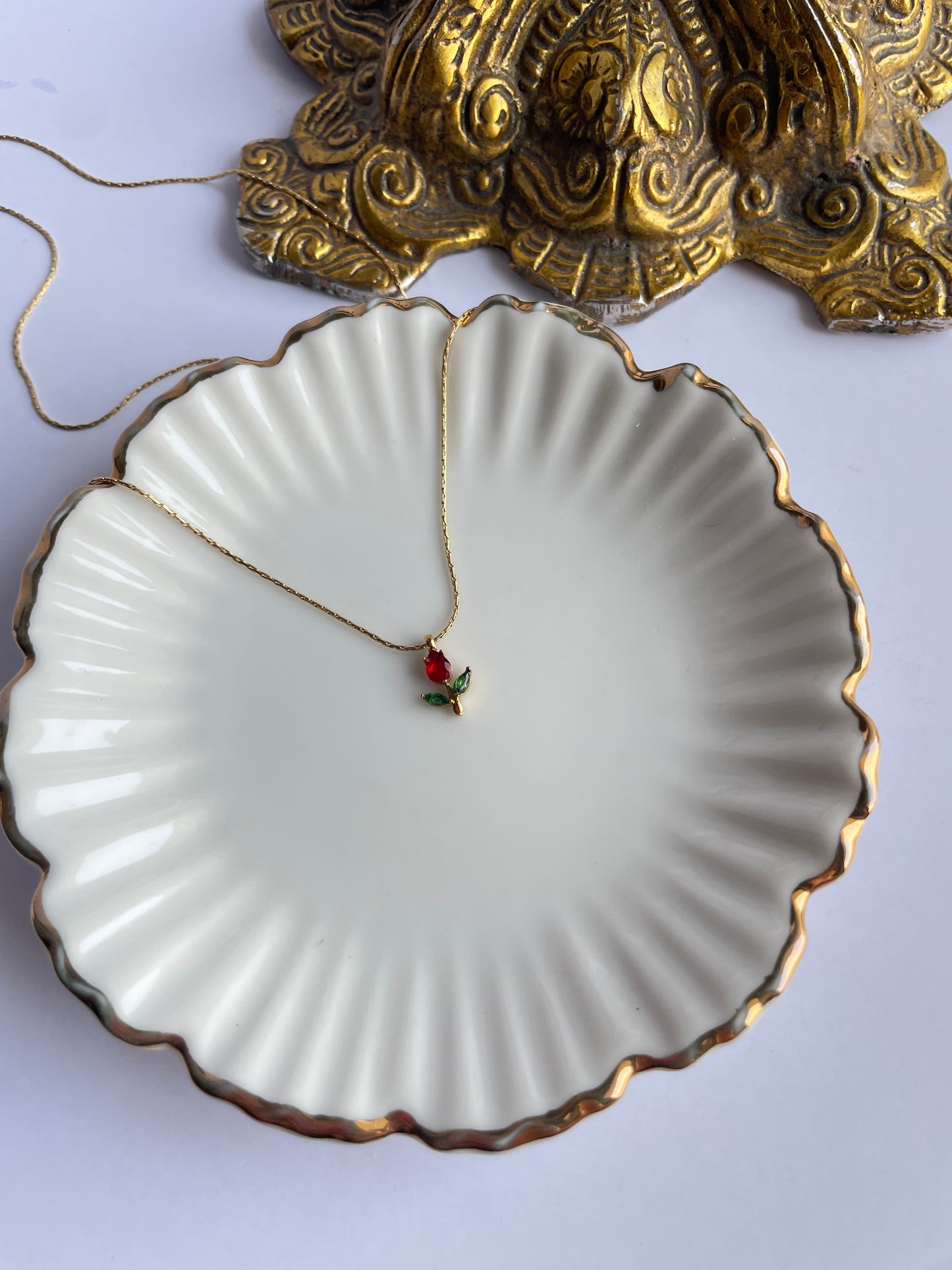 Red Rose Necklace