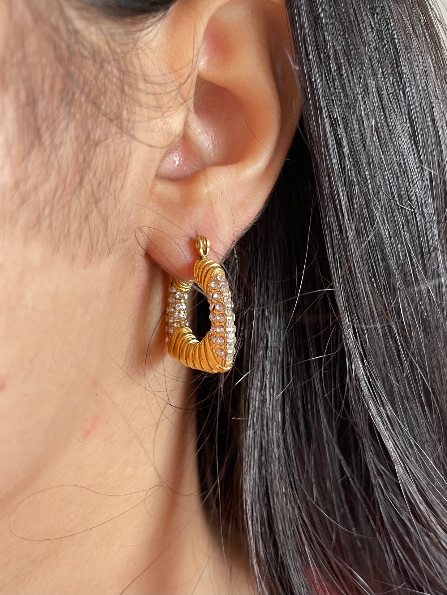 Luxe Boxy Hoops