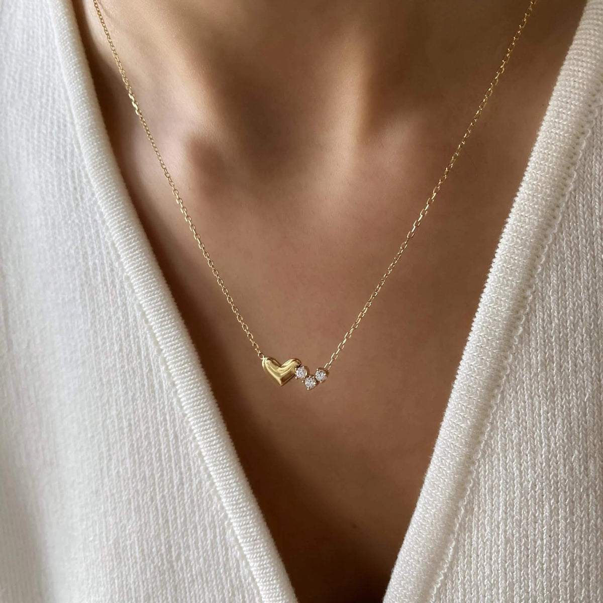 Heart reversible Necklace (Copy)
