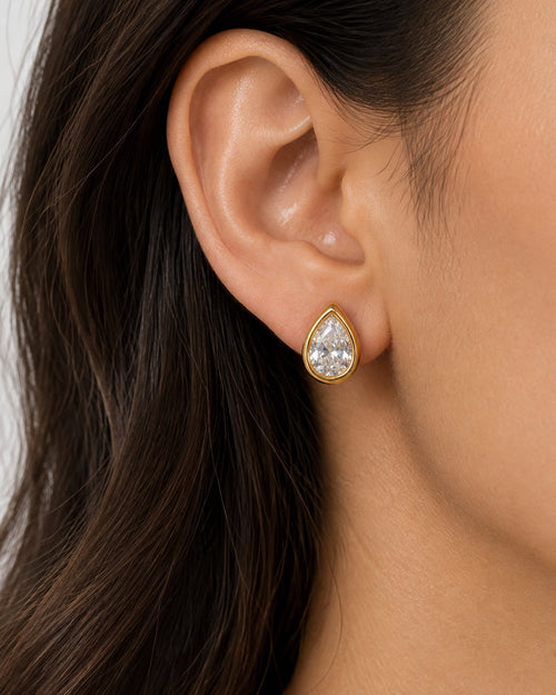 Pear Studs