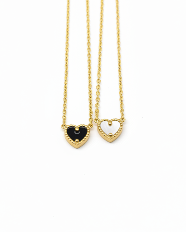 Heart reversible Necklace