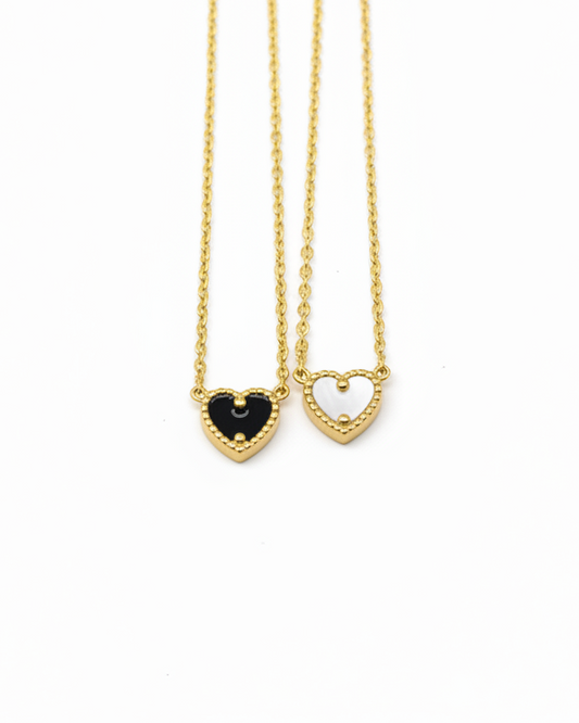 Heart reversible Necklace
