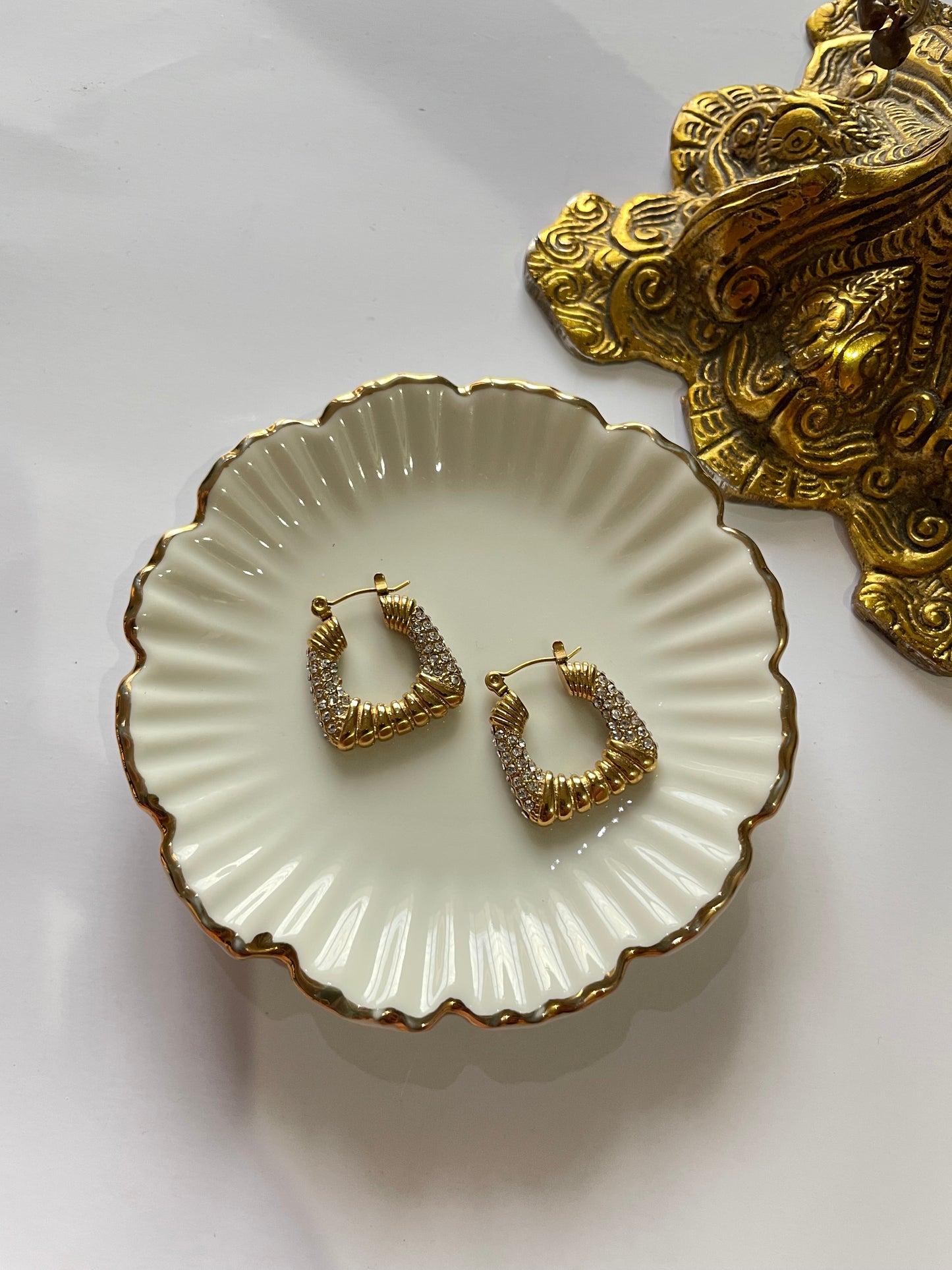Luxe Boxy Hoops