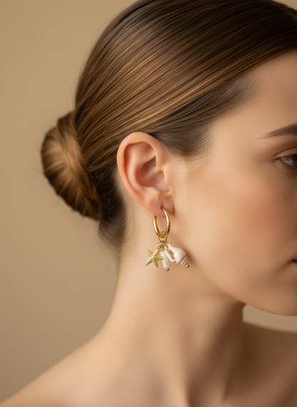 Star Stell Hoops