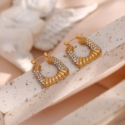 Luxe Boxy Hoops