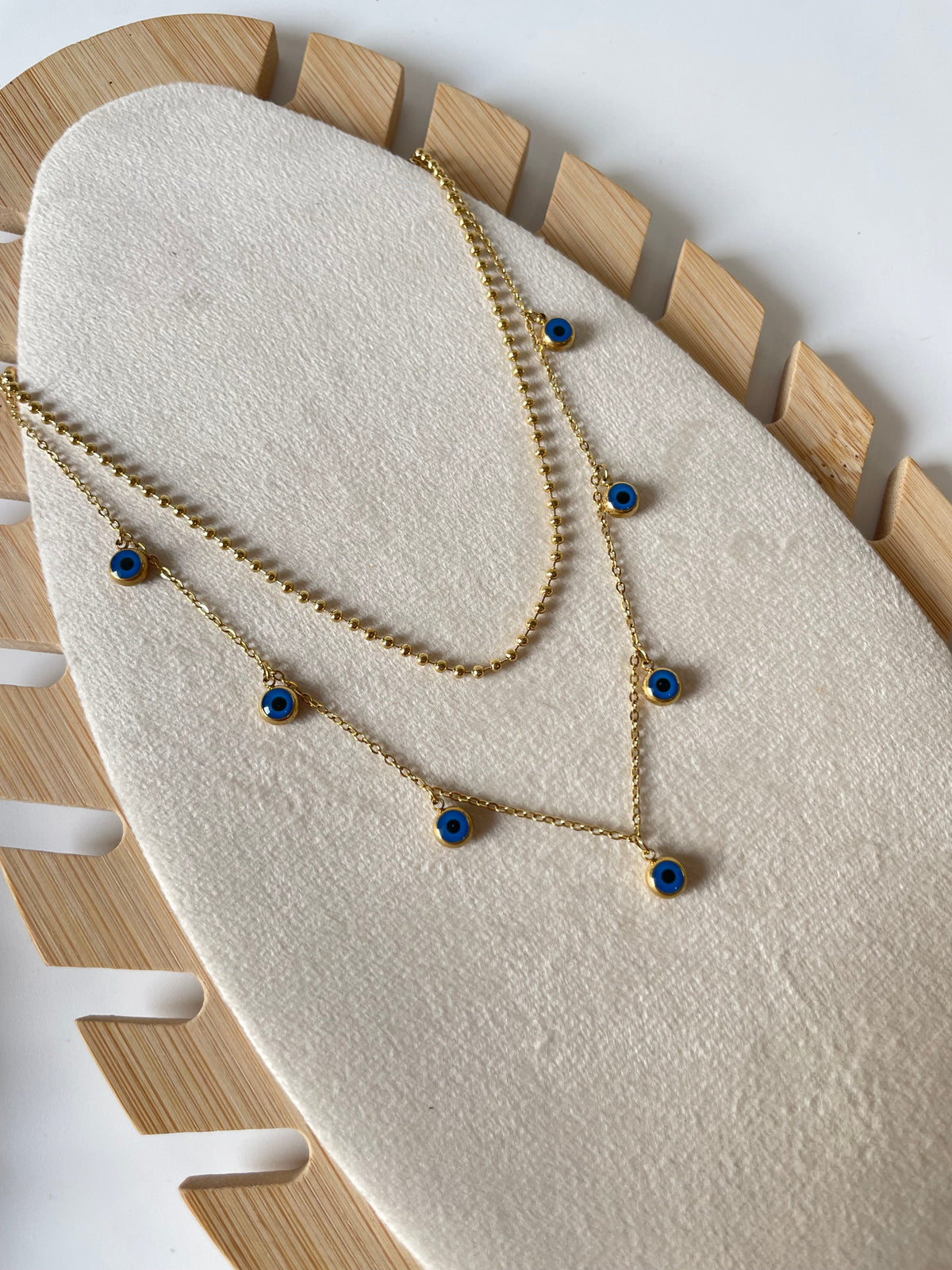Evil layered Necklace