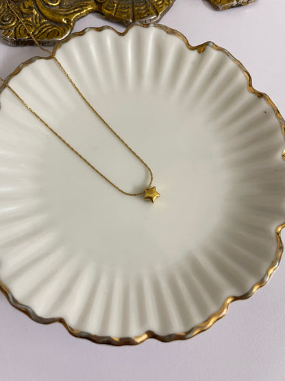 Gold Star Necklace