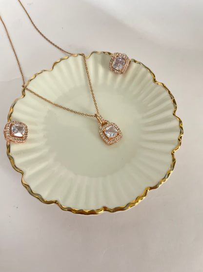 Solitaire Rose Gold Set