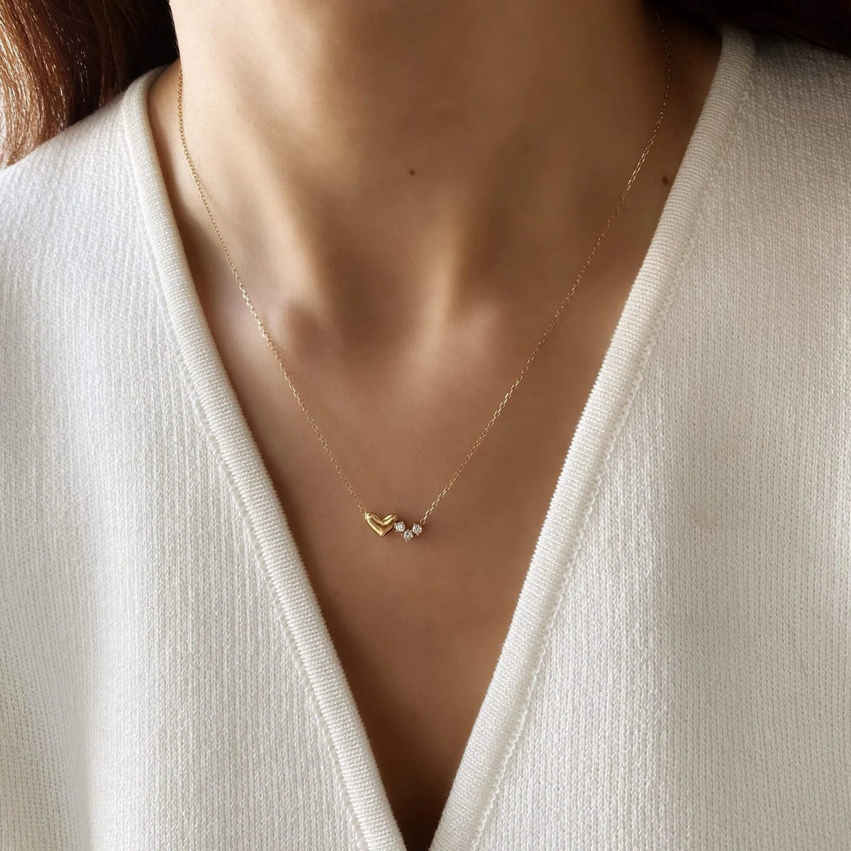 Heart reversible Necklace (Copy)