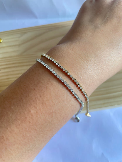 Mally Tennis Bracelet - Thin