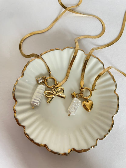 Heart Charms Necklace