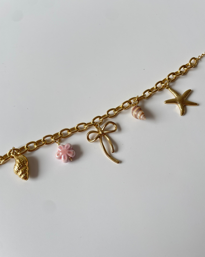 Bow Charm Bracelet