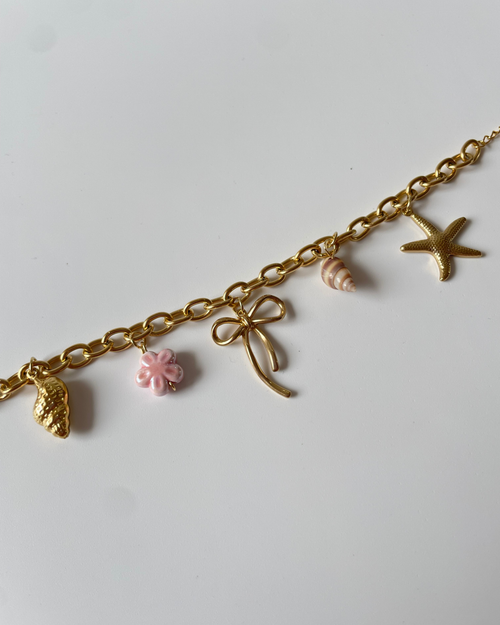 Bow Charm Bracelet