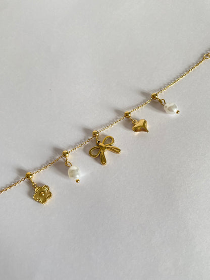 Bow Charn Bracelet