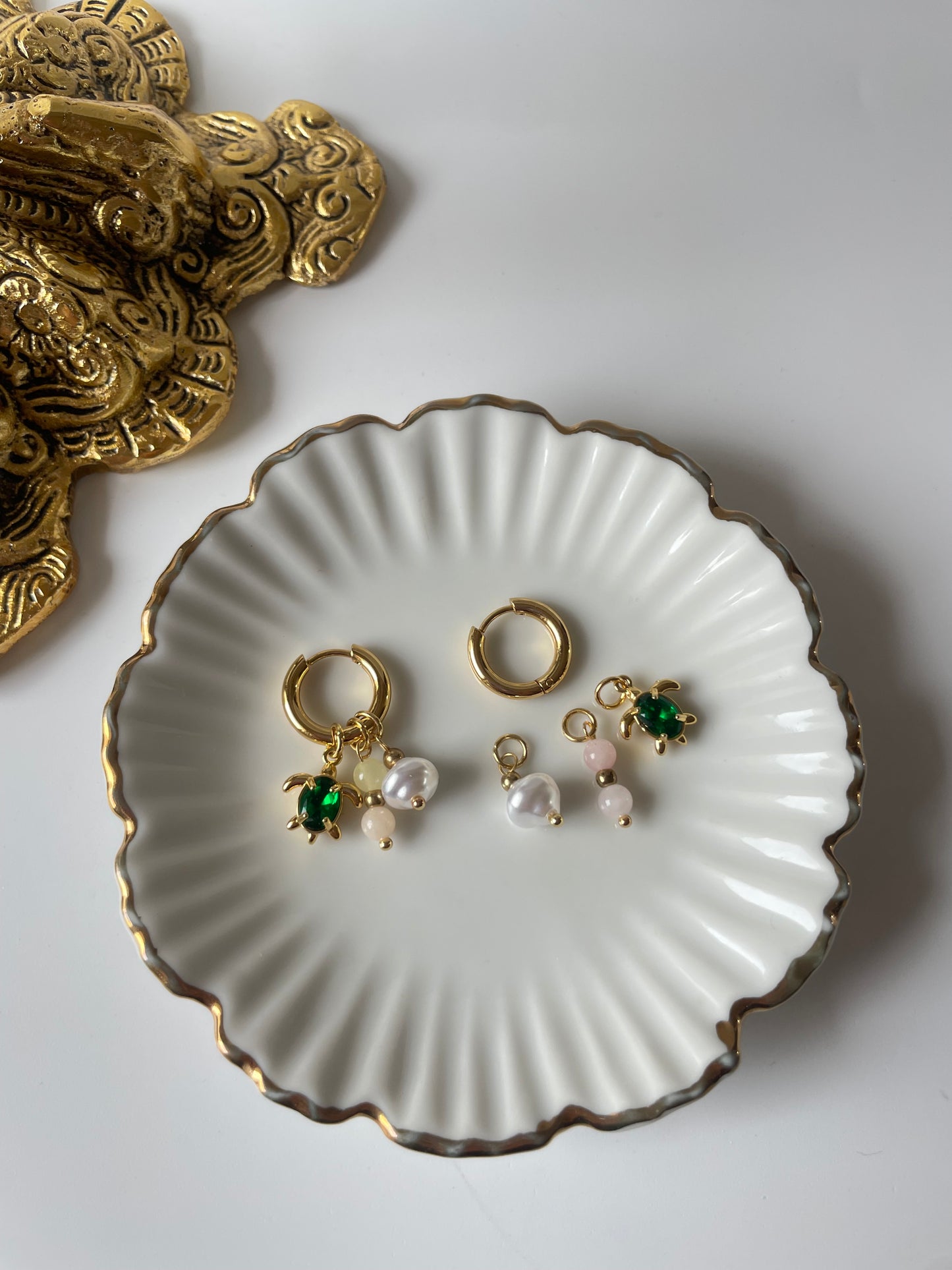 Tori Charm Hoops