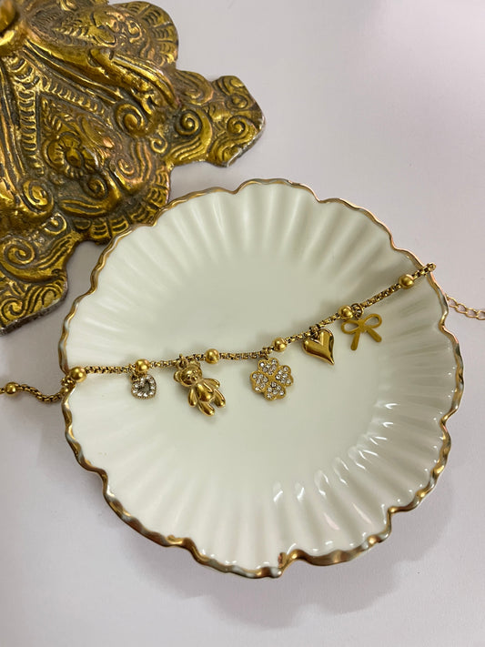 Teddy Charm Bracelet