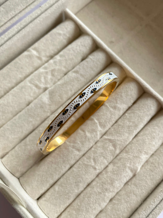 Evil Eye Enamel Bracelet