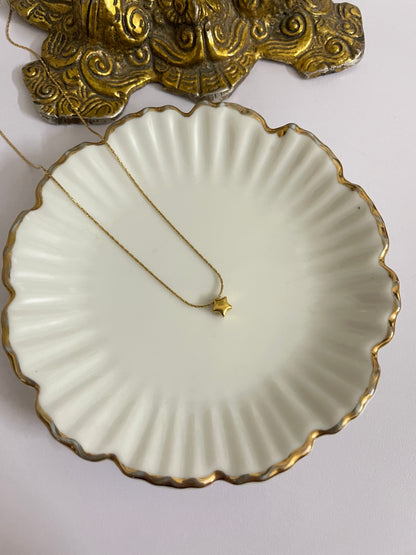 Gold Star Necklace