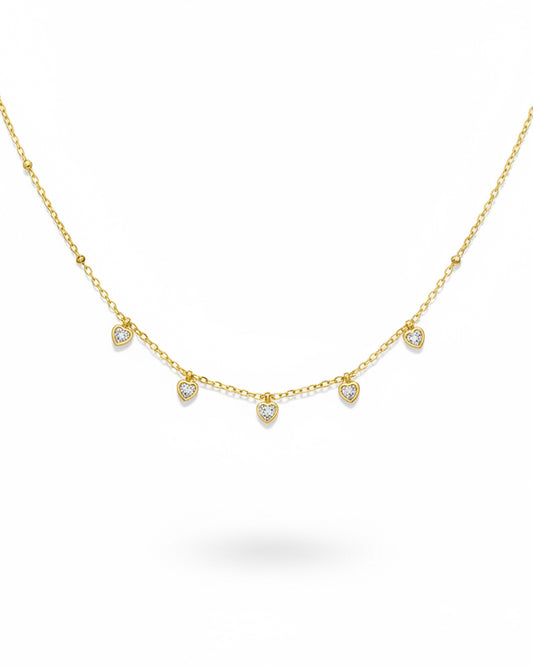 Heart Drop Necklace