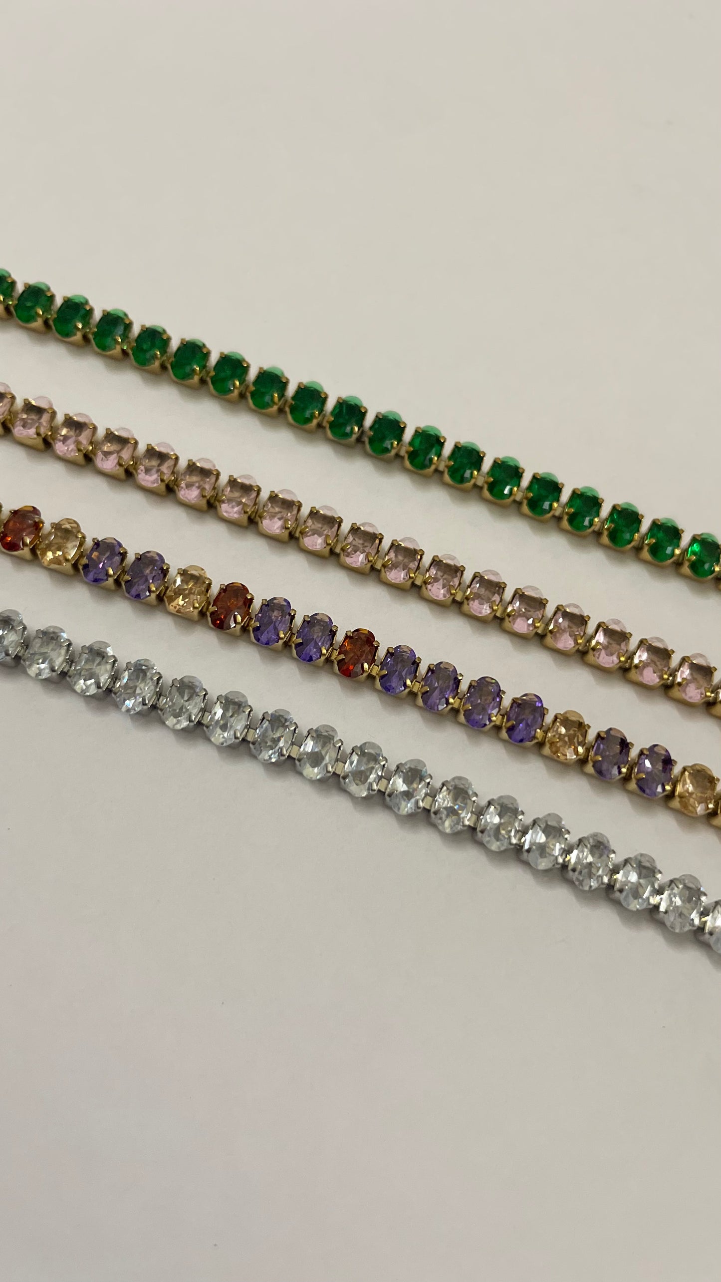 Seina Oval Tennis Bracelet