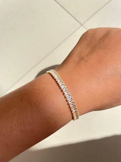 Gold Tennis Bracelet