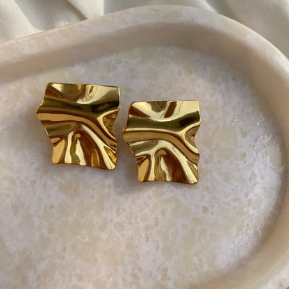 Hammered Earrings