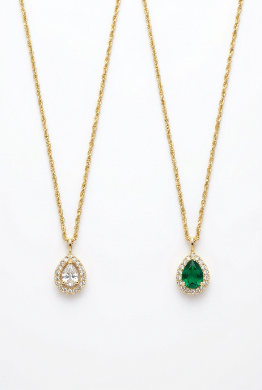 Pear Necklace