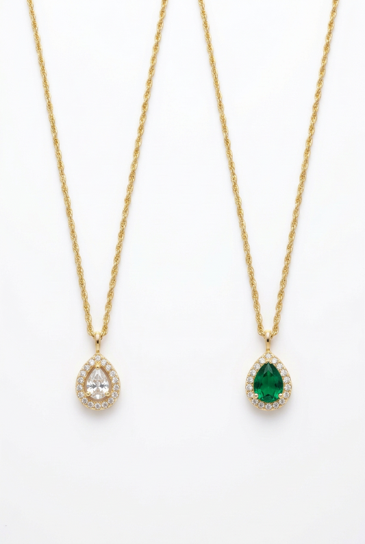 Pear Necklace