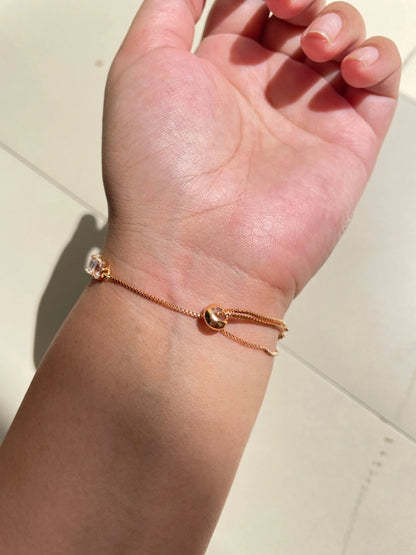 Rose Gold Adjustable Bracelet